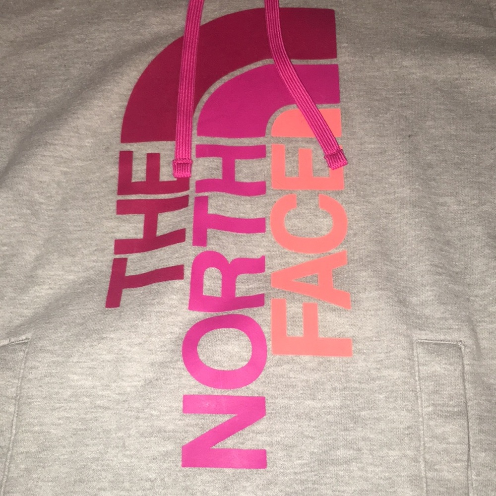 North Face sweatshirt